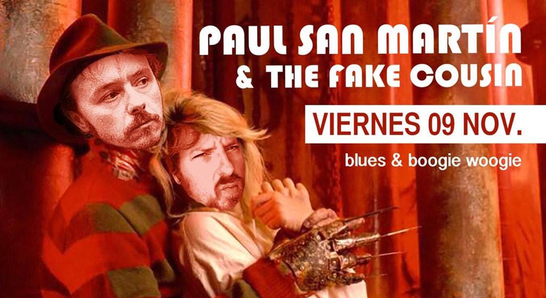 Concierto Paul San Martín y The Fake Cousin